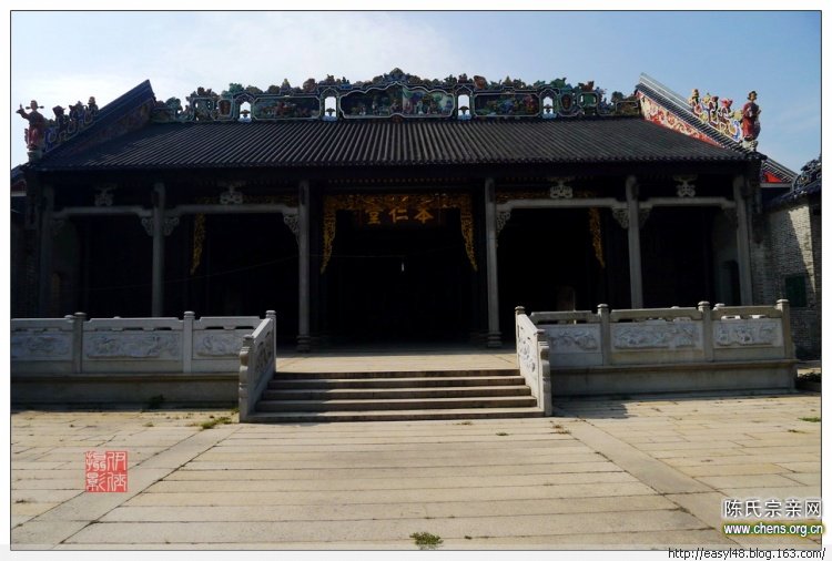 【原创】顺德乐从镇沙窖的陈氏大宗祠(一) - easyl - easyl48的博客