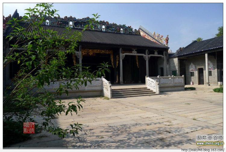 【原创】顺德乐从镇沙窖的陈氏大宗祠(一) - easyl - easyl48的博客