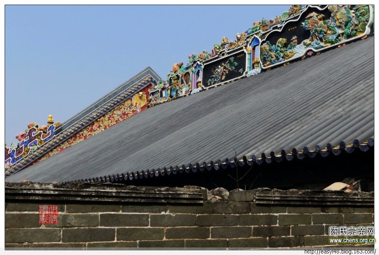 【原创】顺德乐从镇沙窖东村的陈氏大宗祠(二) - easyl - easyl48的博客